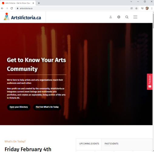 Arts Victoria Home Page