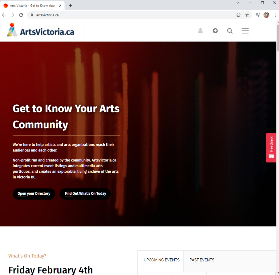 Arts Victoria Home Page